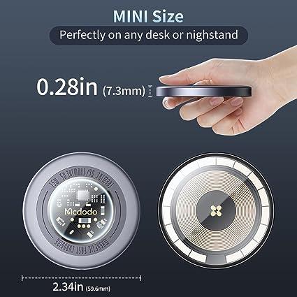 Mcdodo 15W Wireless Charger Fast & Efficient Charging - Black Mcdodo 15W Wireless Charger Fast & Efficient Charging - Black