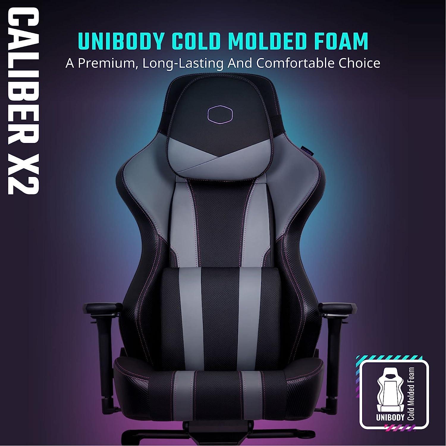 Cooler Master Caliber X2 Premium Gaming Chair (Gray)