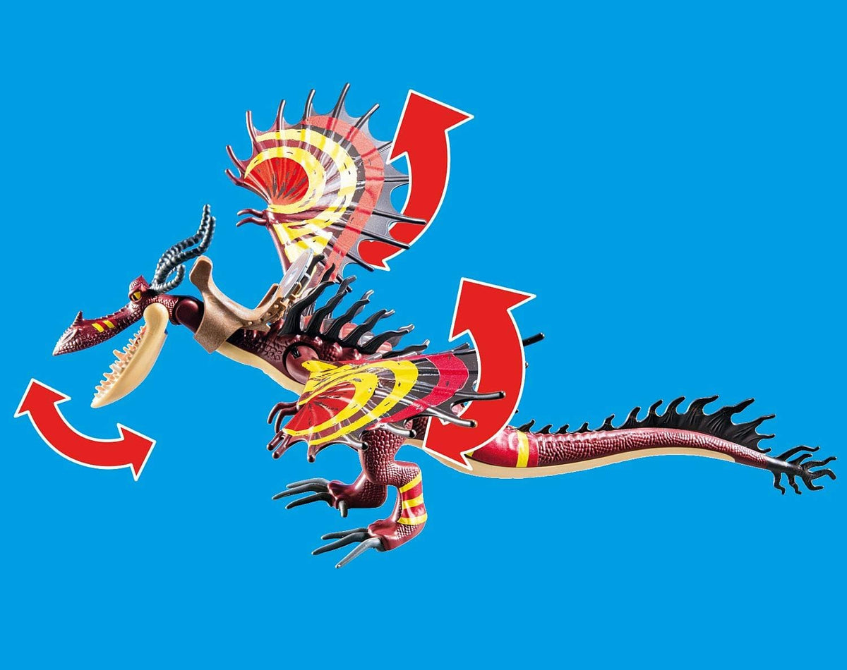 Playmobil Dragon Racing Snotlout & Hookfang Adventure Playmobil Dragon Racing Snotlout & Hookfang Adventure