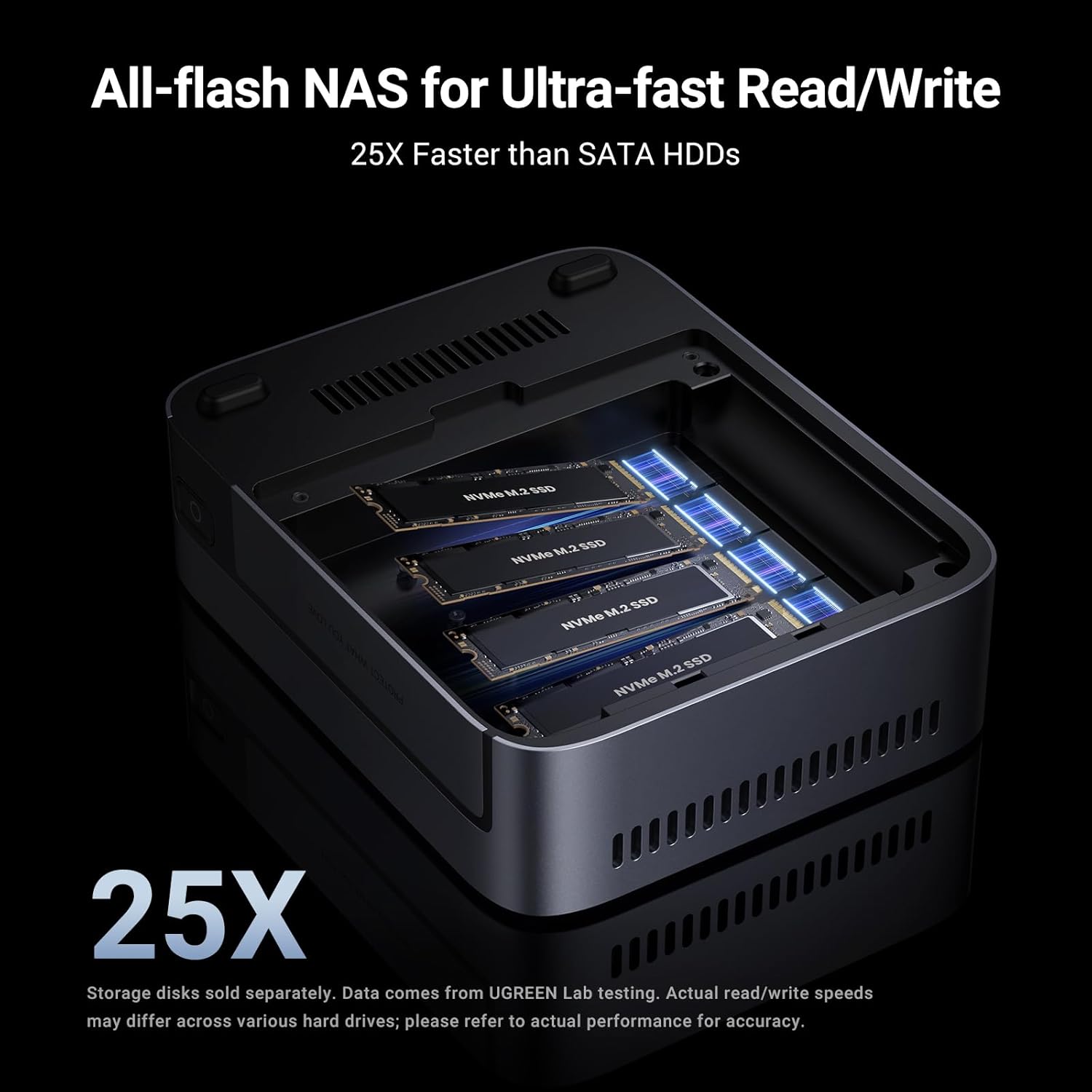 UGREEN NASync DXP480T Plus SSD NAS, i5, 10GbE & Wi-Fi 6 UGREEN NASync DXP480T Plus SSD NAS, i5, 10GbE & Wi-Fi 6