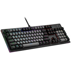 لوحة مفاتيح الألعاب الميكانيكية Cooler Master CK352 ذات المفتاح الأزرق مع الإضاءة الخلفية RGB 