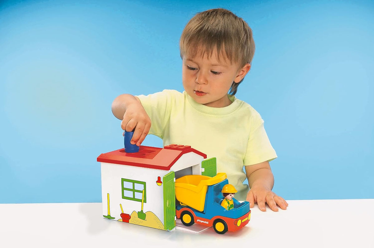 Playmobil 1.2.3 Construction Truck - Fun Learning for Toddlers Playmobil 1.2.3 Construction Truck - Fun Learning for Toddlers