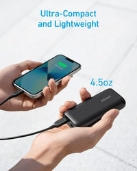 باور بانك Anker 321 (PowerCore 5K)، شاحن محمول بسعة 5200 مللي أمبير في الساعة 