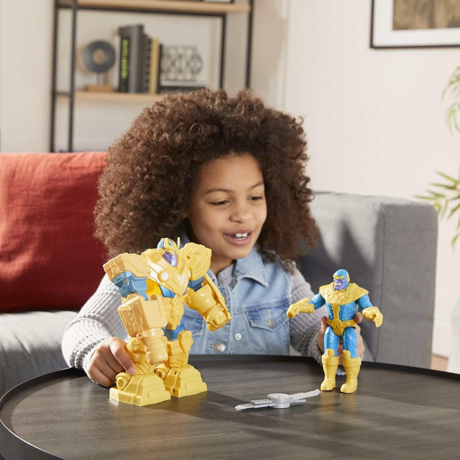 Hasbro Marvel Avengers Mech Strike Infinity Mech Suit Thanos Hasbro Marvel Avengers Mech Strike Infinity Mech Suit Thanos