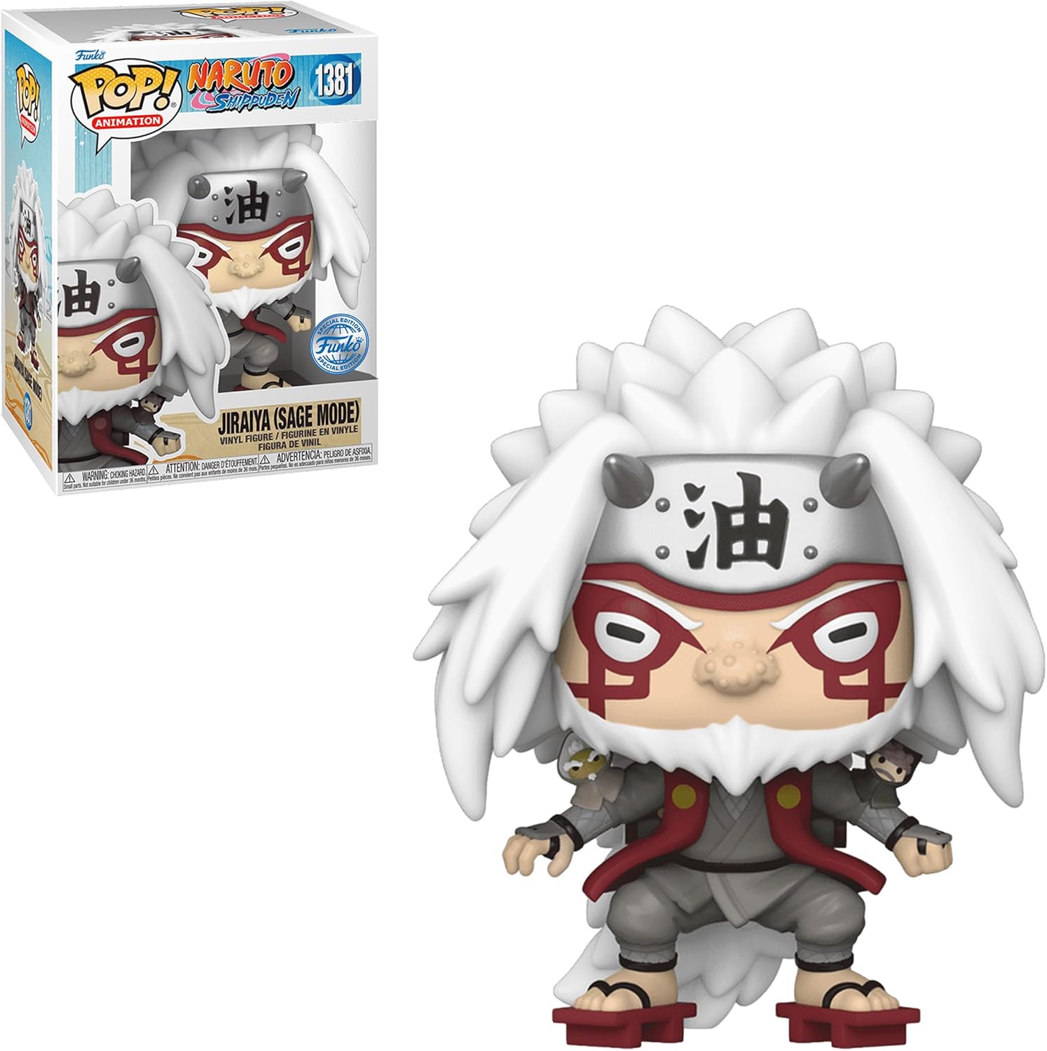 Funko Pop Naruto Jiraiya Sage Mode - Exclusive Vinyl Figure