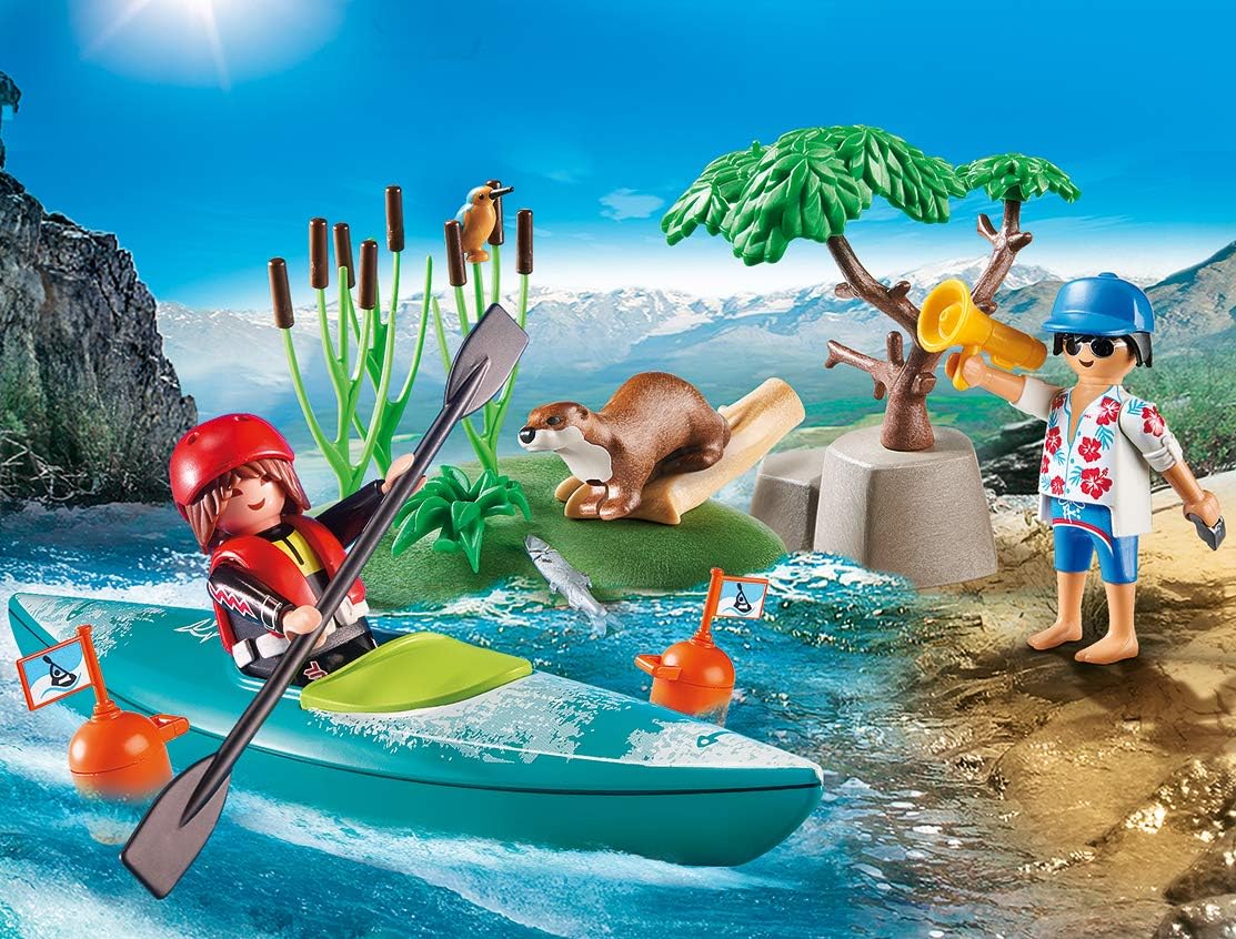 Playmobil Kayak Adventure - Fun Water Play for Kids 4+