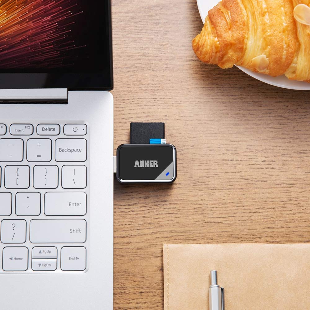 Anker 2-in-1 USB 3.0 Portable Card Reader Anker 2-in-1 USB 3.0 Portable Card Reader