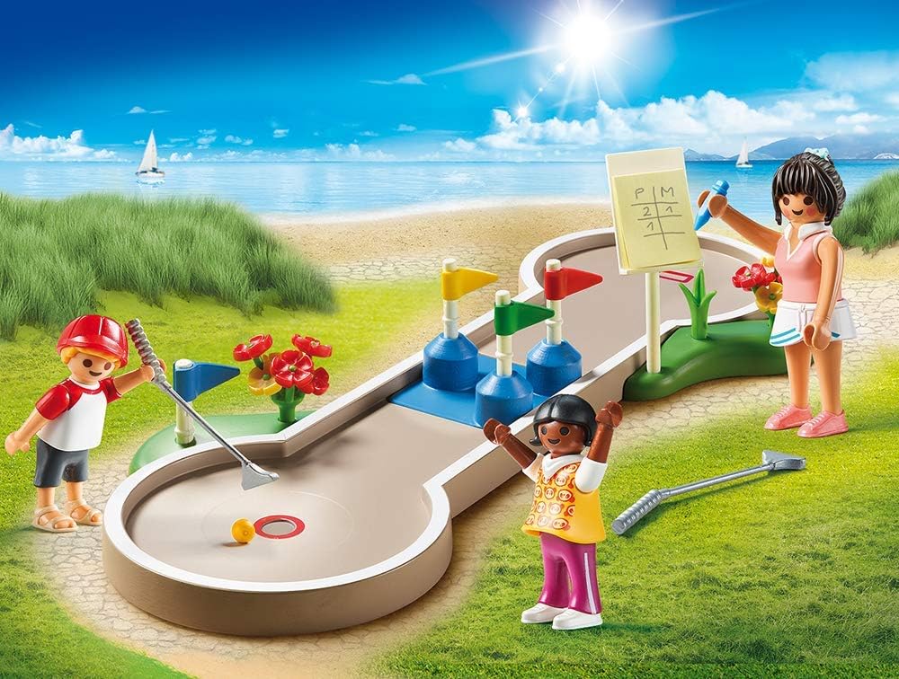 Playmobil Mini Golf Set - Fun Mini Golf Game for Kids Playmobil Mini Golf Set - Fun Mini Golf Game for Kids