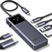 UGREEN Uno Hub 6 في 1 بمنفذ HDMI 4K و 10Gbps USB-C وUSB-A 