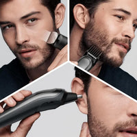 Braun: 10-in-1 Series 7 Grooming Kit for Men - Beard Trimmer, , Nose Trimmer - Dark Grey