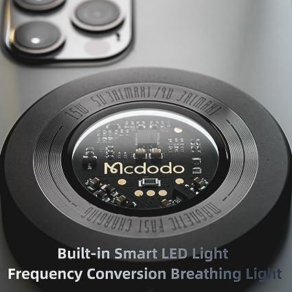 Mcdodo 15W Wireless Charger Fast & Efficient Charging - Black Mcdodo 15W Wireless Charger Fast & Efficient Charging - Black