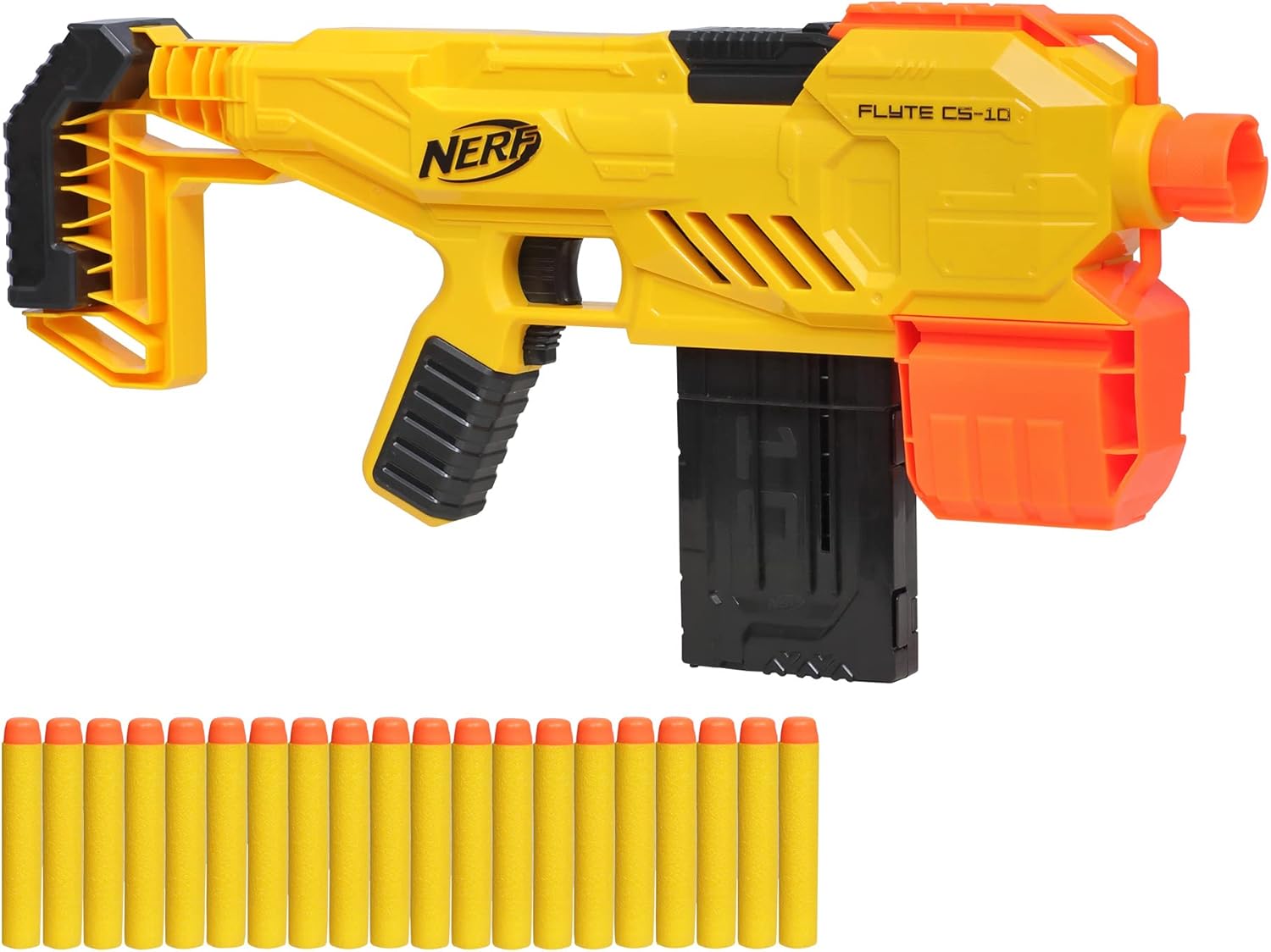 Hasbro Nerf Alpha Strike Flyte CS-10 Motorized Blaster Hasbro Nerf Alpha Strike Flyte CS-10 Motorized Blaster