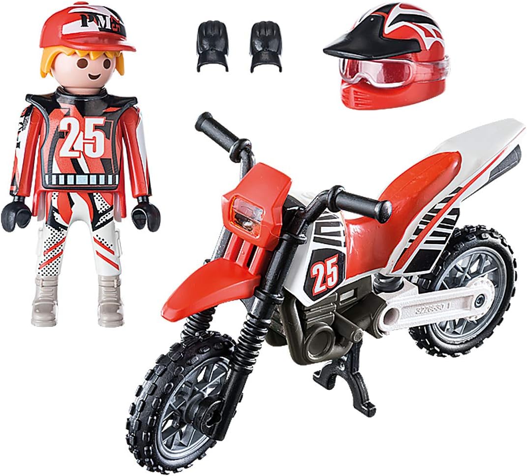 PLAYMOBIL Motocross Driver - Fun Racing Adventures for Kids