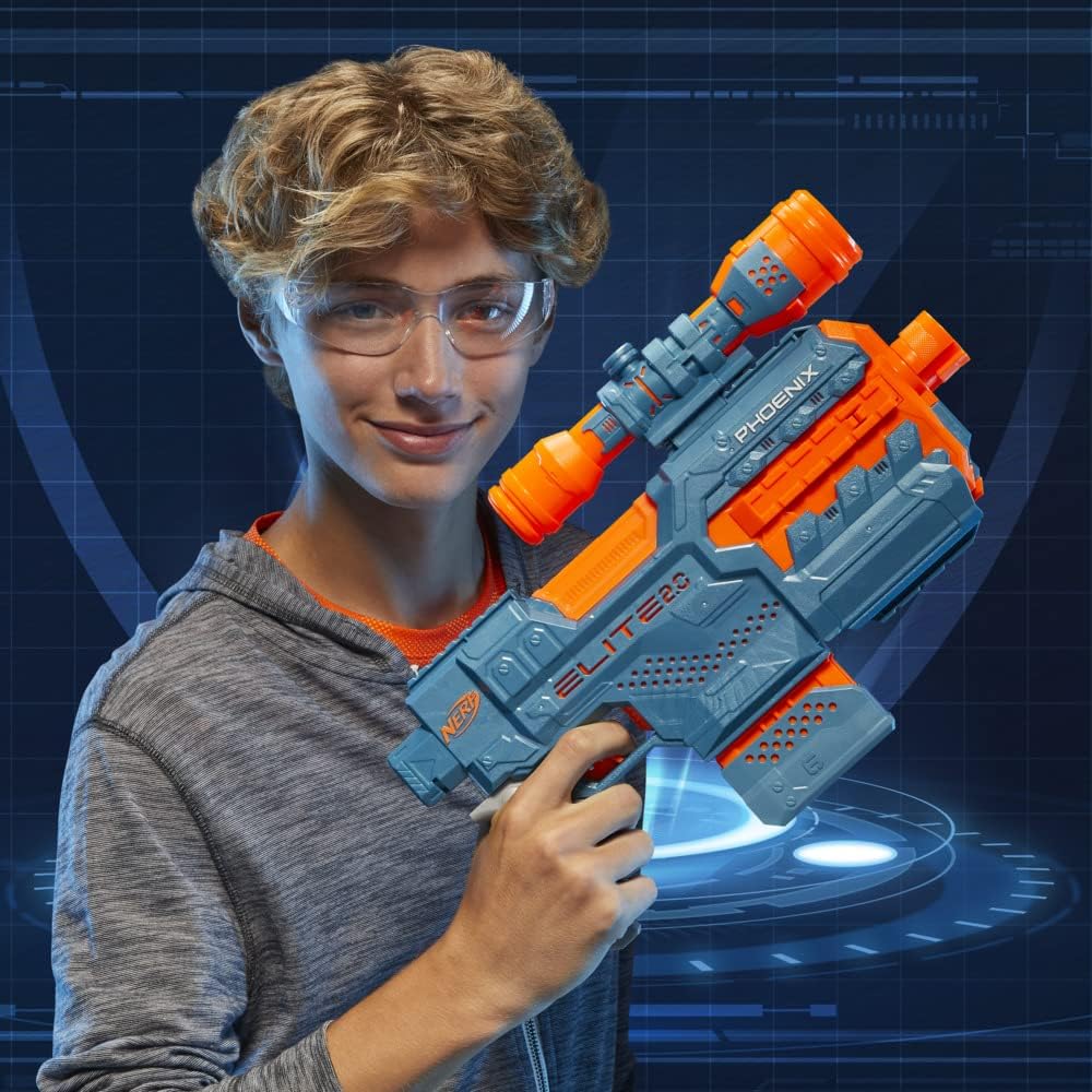 Hasbro Nerf Elite 2.0 Phoenix Cs-6 Motorized Blaster Hasbro Nerf Elite 2.0 Phoenix Cs-6 Motorized Blaster
