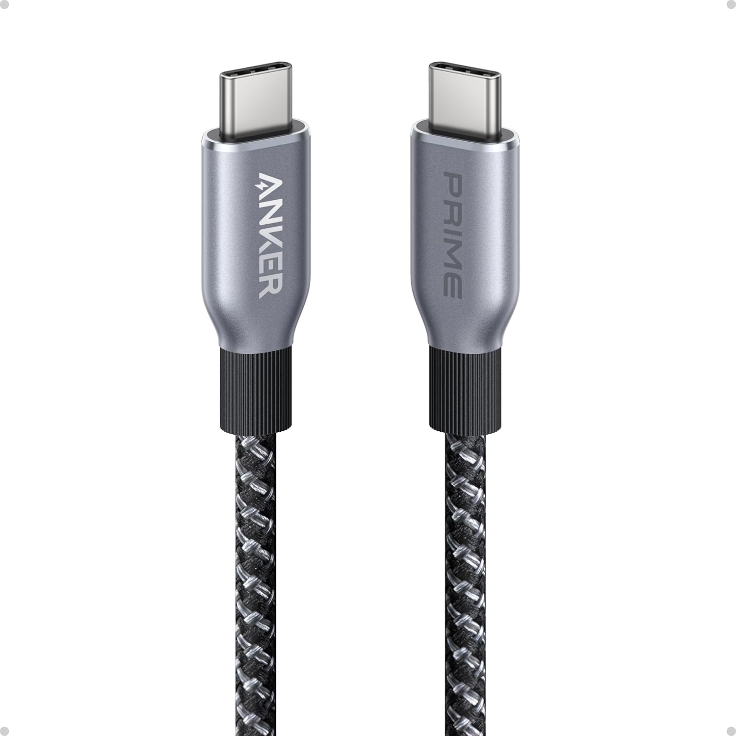 Anker Prime USB-C to USB-C Cable 240W 90cm Braided & Durable