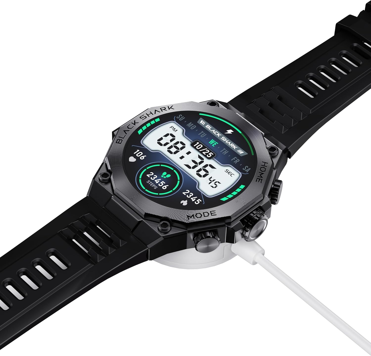 Black Shark S1 Pro Smart Watch 1.43” AMOLED Display - Blue Black Shark S1 Pro Smart Watch 1.43” AMOLED Display - Blue