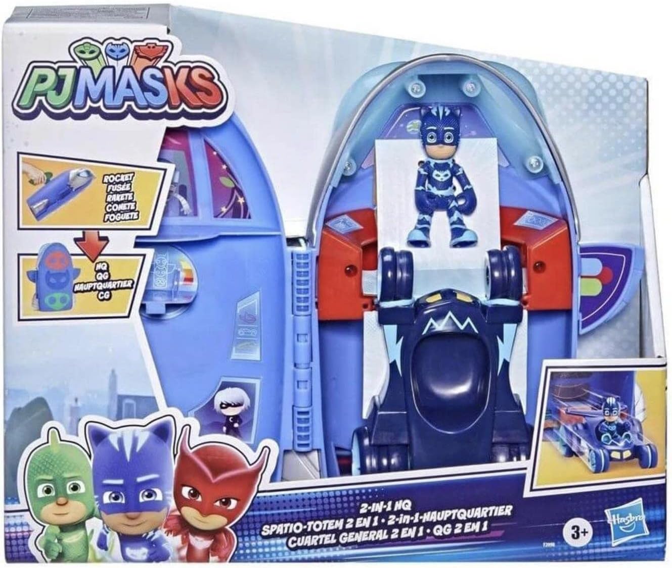 Hasbro PJ Masks 2 in 1 HQ Playset - Endless Adventures