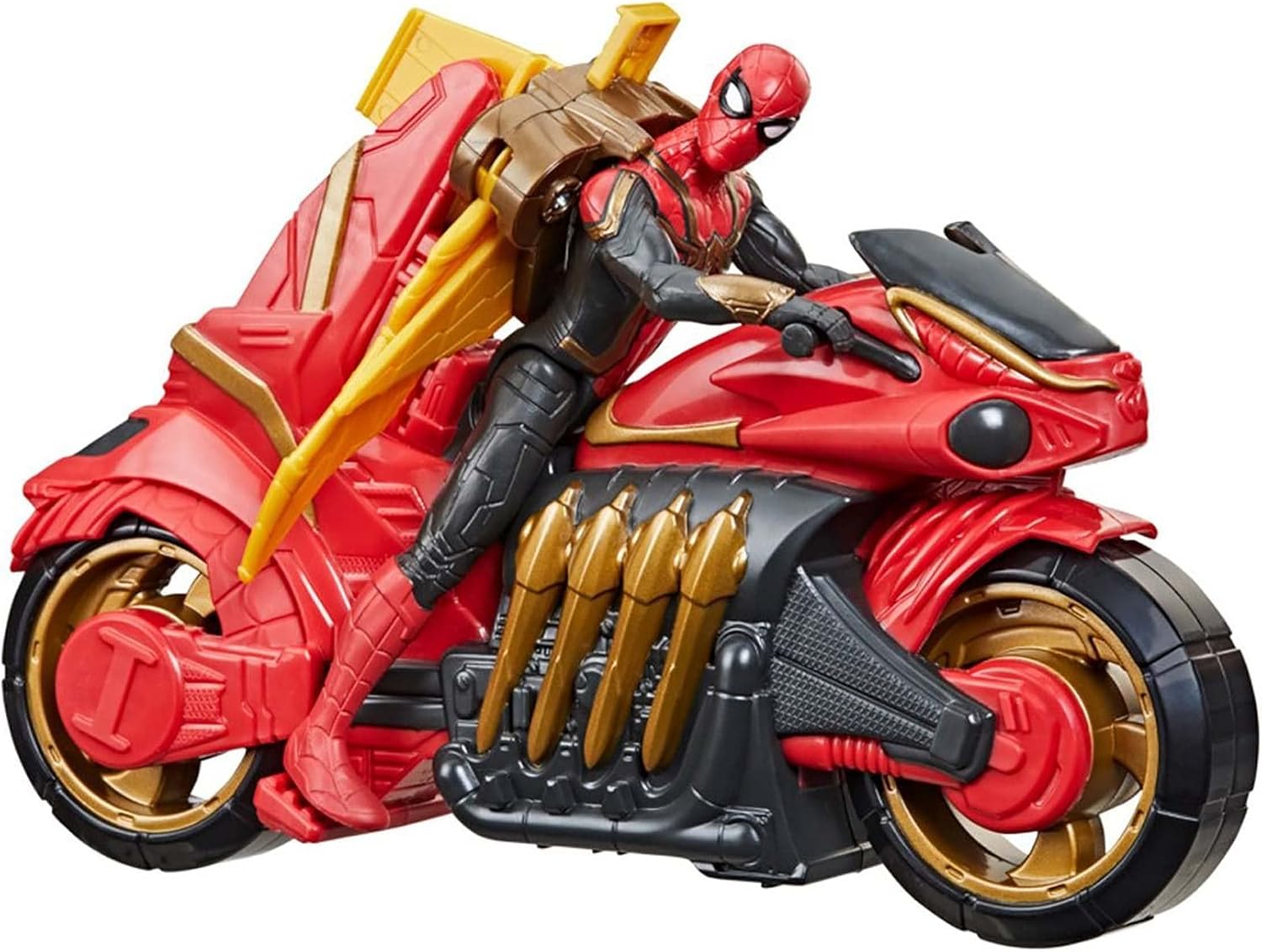 Hasbro Spider-man Deluxe Jet Web Cycle With 6-inch Figure Hasbro Spider-man Deluxe Jet Web Cycle With 6-inch Figure