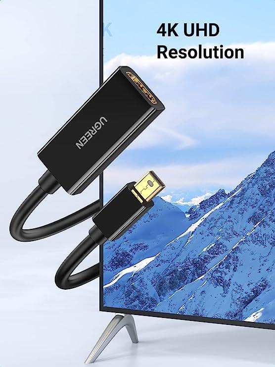 UGREEN Mini DP to HDMI Converter 4K (Black) UGREEN Mini DP to HDMI Converter 4K (Black)