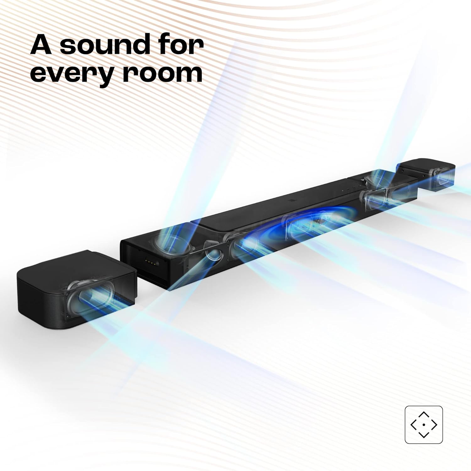 JBL Bar800 Pro Soundbar 5.1.2 Channel with Wireless Subwoofer