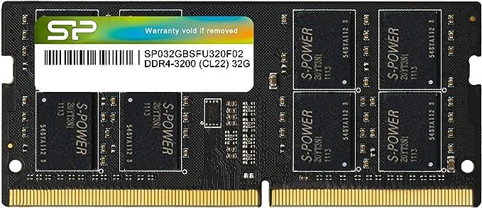 Silicon-Power Ram 32GB DDR4 Laptop 3200 MHZ