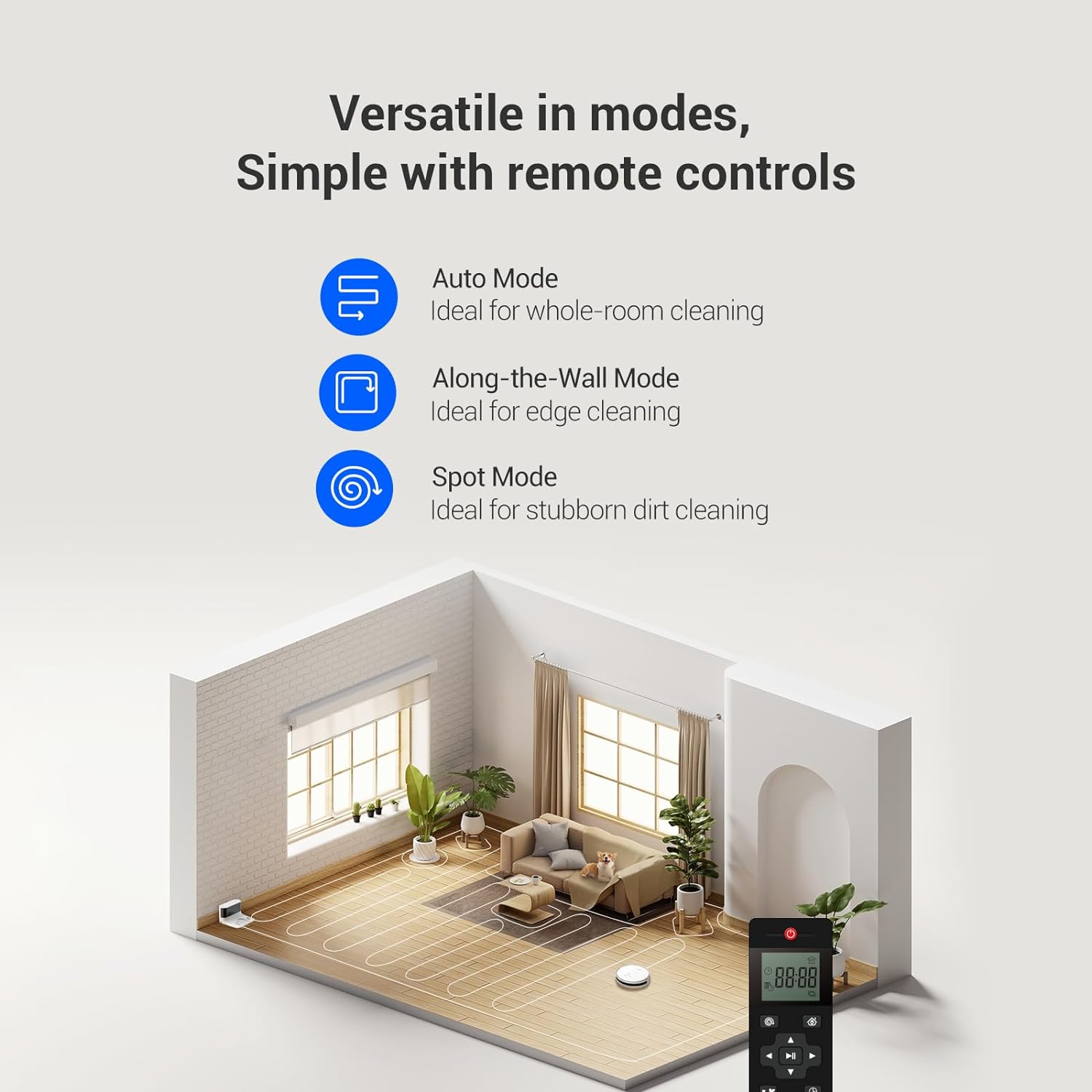 EZVIZ RC3 Plus Robot Vacuum Cleaner Advanced Navigation Powerful Performance EZVIZ RC3 Plus Robot Vacuum Cleaner Advanced Navigation Powerful Performance