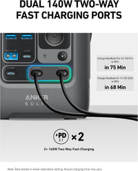 Anker SOLIX C300 DC Portable Power Station 288Wh 300W