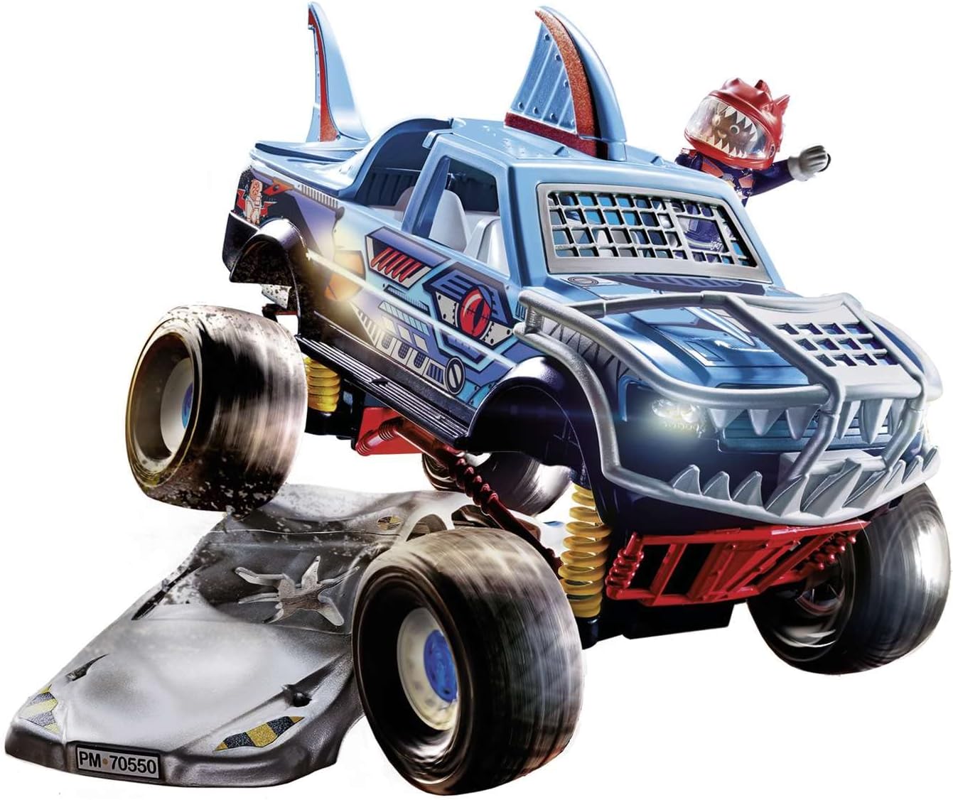 Playmobil Stunt Show Shark Monster Truck - Thrilling Toy Fun Playmobil Stunt Show Shark Monster Truck - Thrilling Toy Fun