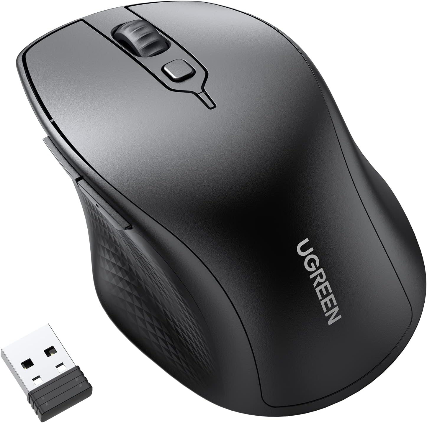 UGREEN Wireless Bluetooth & 2.4G Mouse, 4000 DPI, Silent UGREEN Wireless Bluetooth & 2.4G Mouse, 4000 DPI, Silent