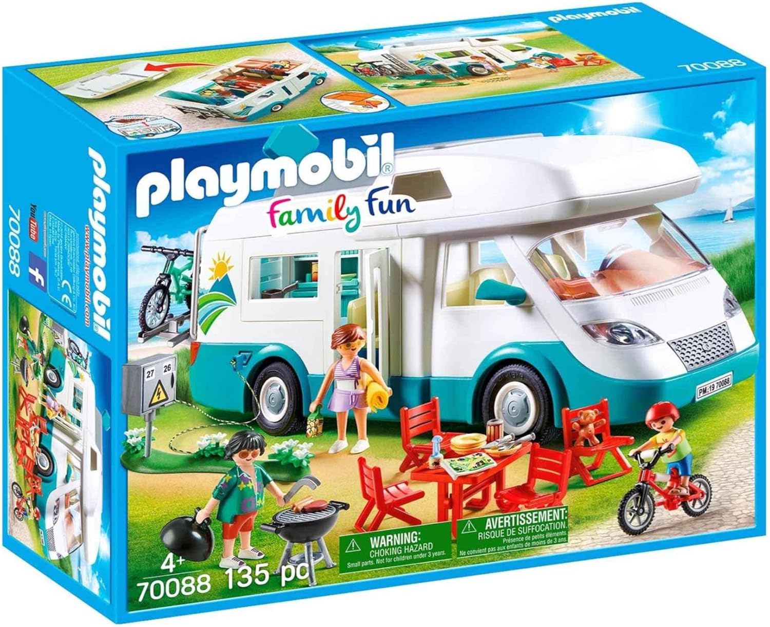 Playmobil Family Camper – Camping Fun for Kids Ages 4+