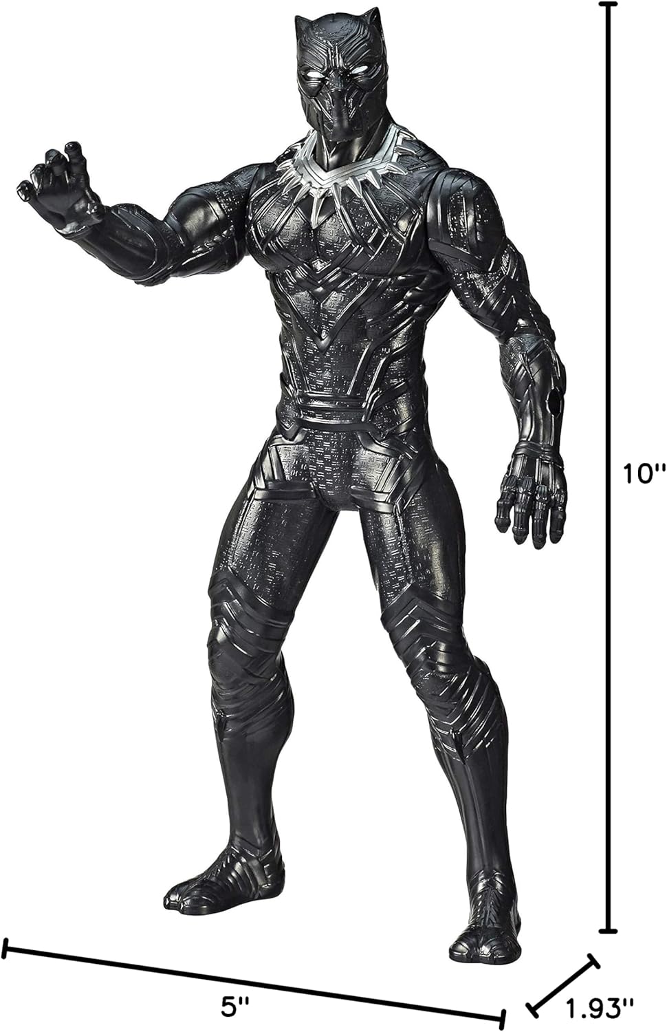 Hasbro Mvl Black Panther Marvel 9.5in Figure Hasbro Mvl Black Panther Marvel 9.5in Figure