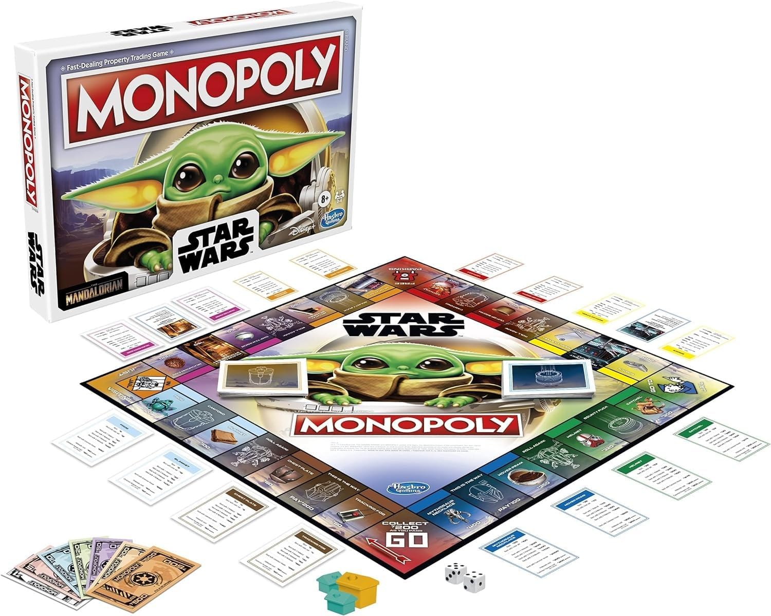 Hasbro Monopoly Star Wars The Child Edition Board Game Hasbro Monopoly Star Wars The Child Edition Board Game