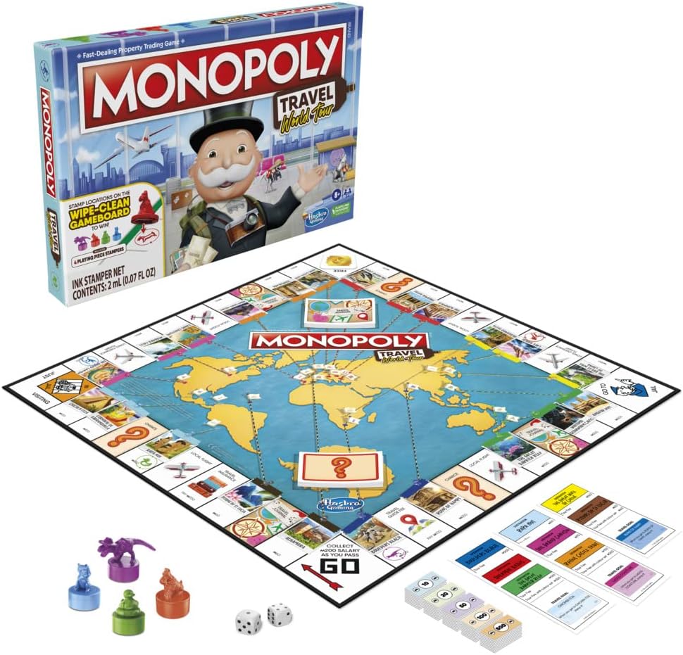 Hasbro Monopoly Travel World Tour Hasbro Monopoly Travel World Tour