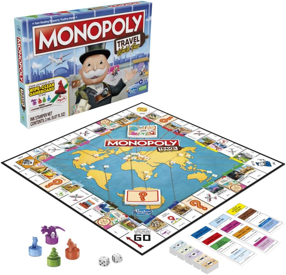 Hasbro Monopoly Travel World Tour