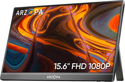 شاشة Arzopa A1 محمولة 15.6" FHD | USB-C & HDMI