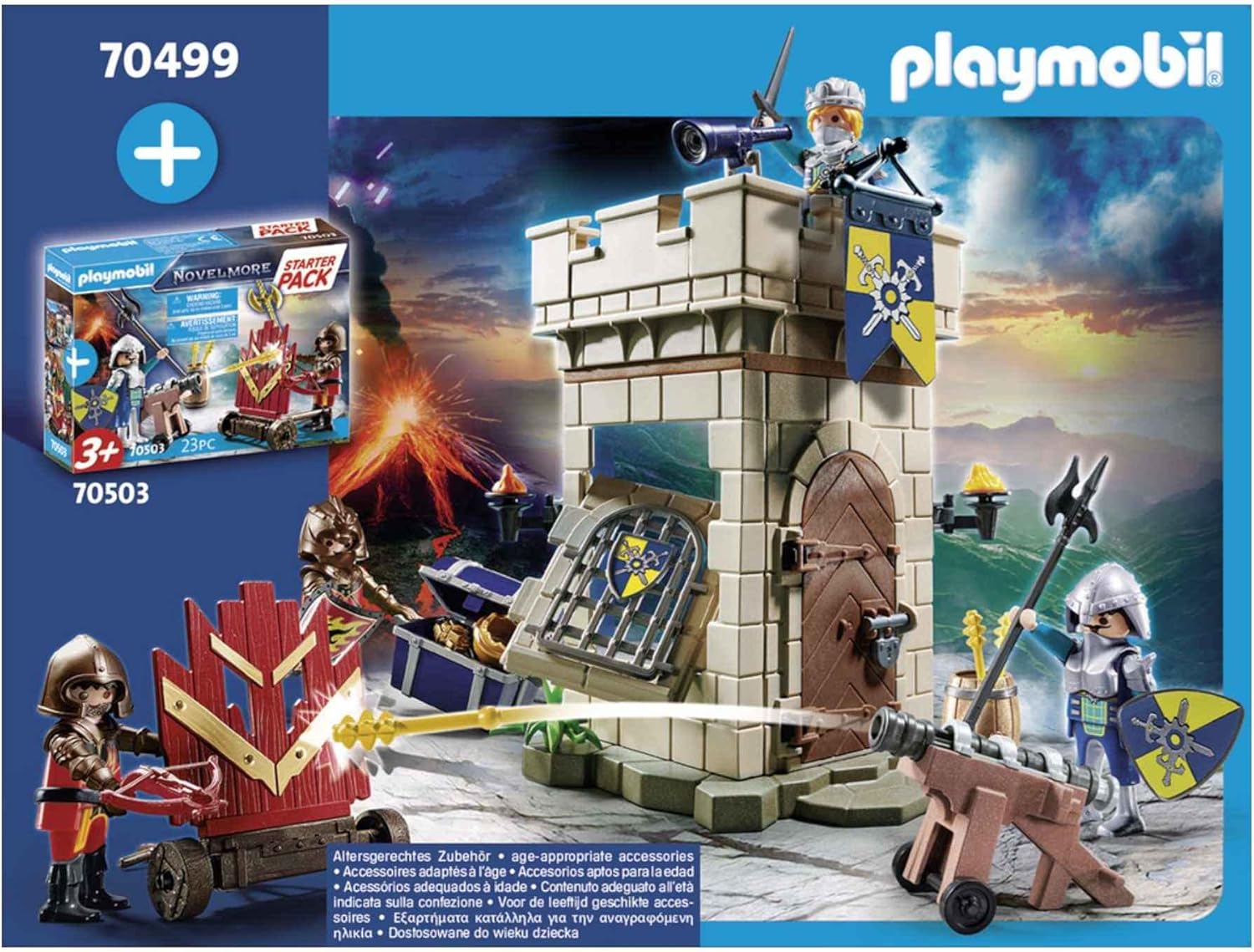 Playmobil Starter Pack - Novelmore Knights' Fortress for Kids