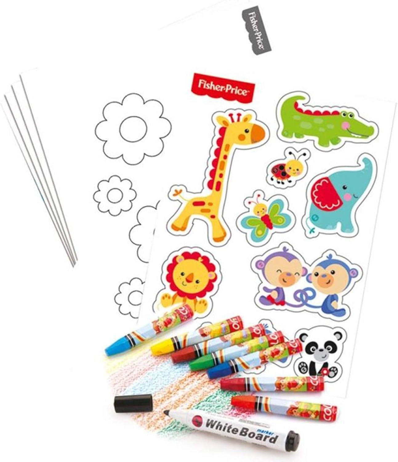 Fisher-Price Easel by DOLU – Double-Sided Kids Art Easel
