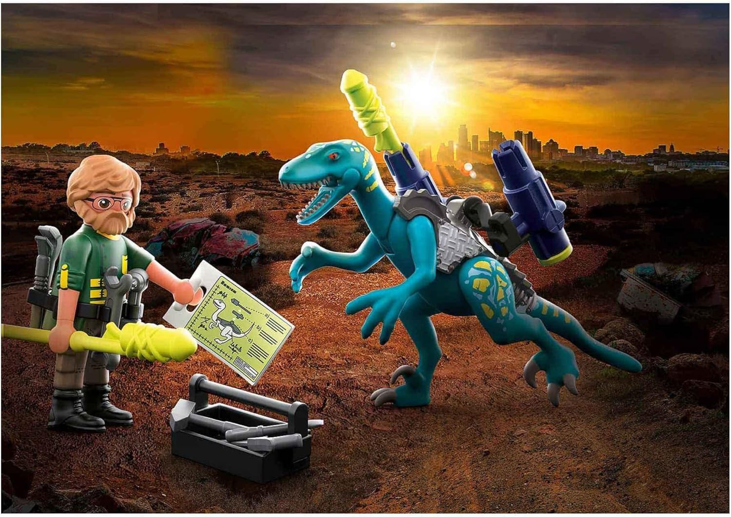 Playmobil Dino Rise Deinonychus - Epic Dinosaur Adventure