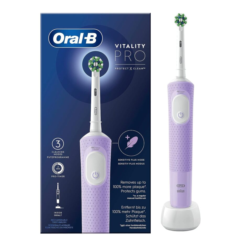 Oral-B by Braun Vitality Pro Electric Toothbrush with 3 Brushing Modes