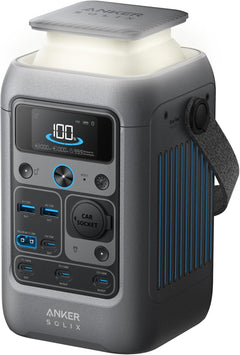 محطة طاقة محمولة Anker SOLIX C300 DC بقدرة 288 واط في الساعة و300 واط
