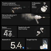 OnePlus Buds Pro 3 Wireless Earbuds with Active Noise Cancellation