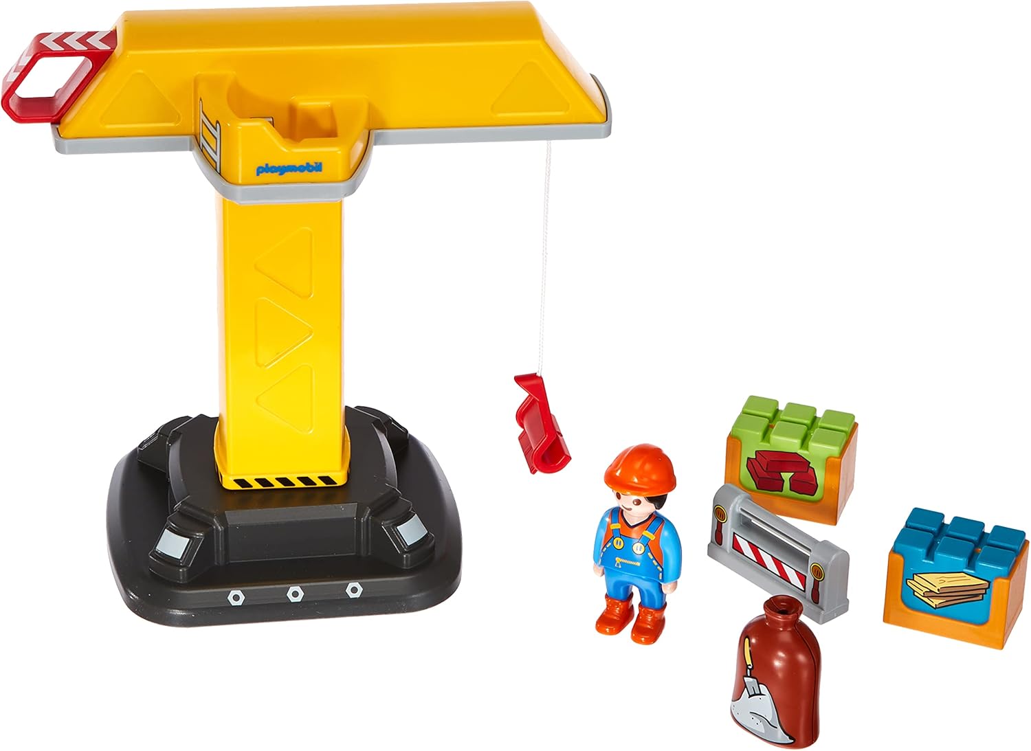 Playmobil 1.2.3 Construction Crane Playmobil 1.2.3 Construction Crane