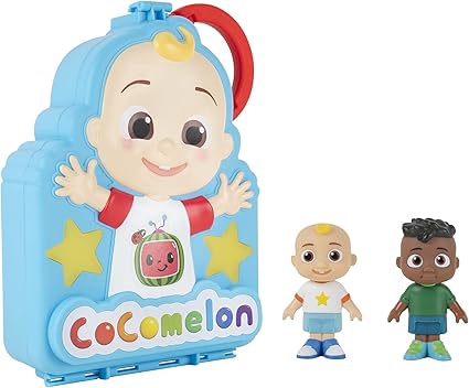 CoComelon Carry Case with JJ & Cody Portable & Fun