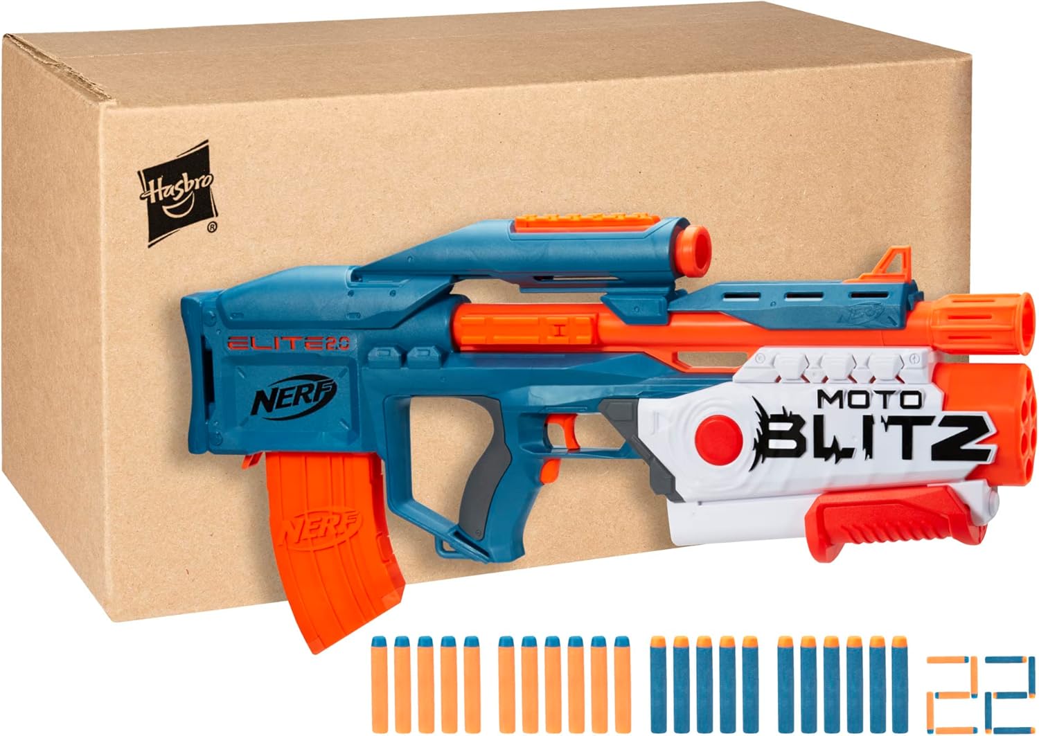 Hasbro Ner Elite 2.0 Motoblitz Cs 10 Hasbro Ner Elite 2.0 Motoblitz Cs 10