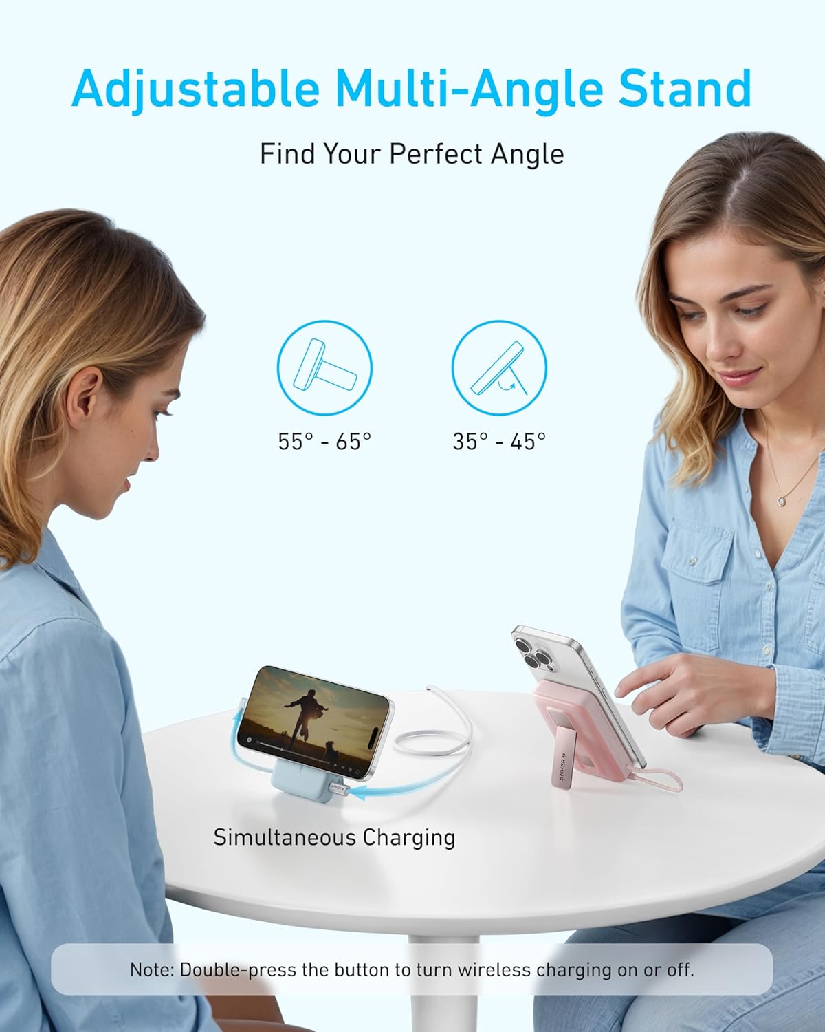 Anker Zolo 10000mAh - 30W Fast Magnetic Wireless Charger