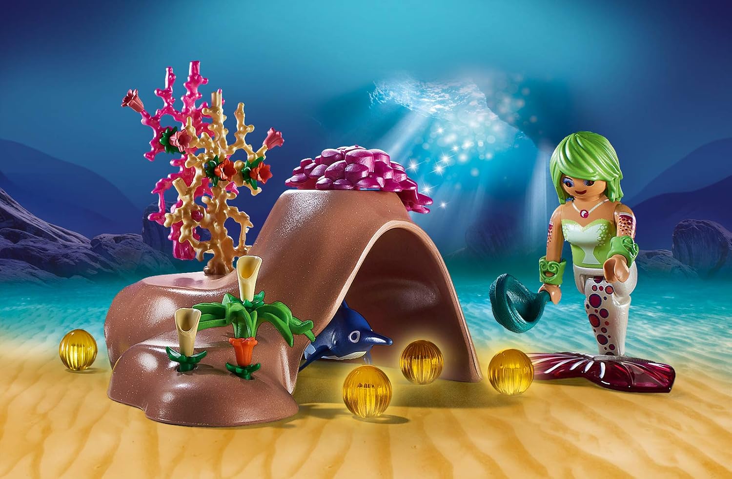 Playmobil Pearl Shell Night Light - Magical Ocean Glow Playmobil Pearl Shell Night Light - Magical Ocean Glow