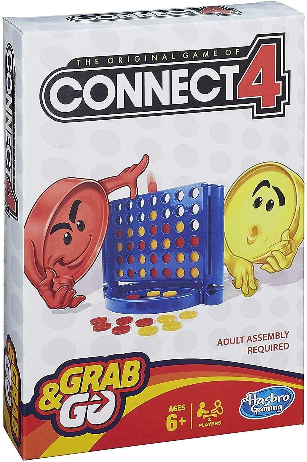 Hasbro Connect 4 Grab & Go Game Hasbro Connect 4 Grab & Go Game