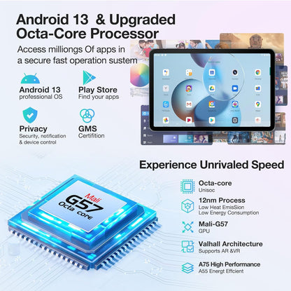 DOOGEE T30S Tablets 11 inch Android 13 Tablet 16GB+256GB / 1TB