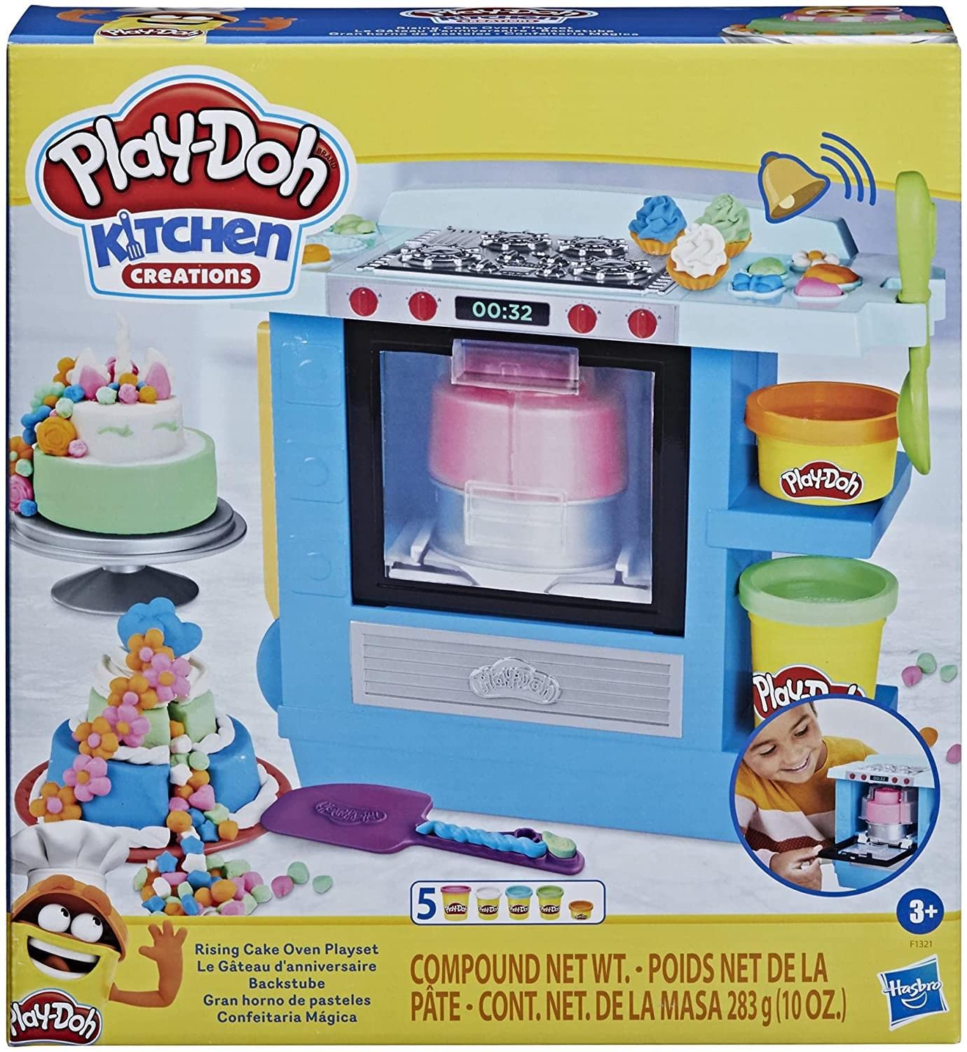Hasbro Play-doh Kitchen Creations Rising Cake Oven Playset Hasbro Play-doh Kitchen Creations Rising Cake Oven Playset
