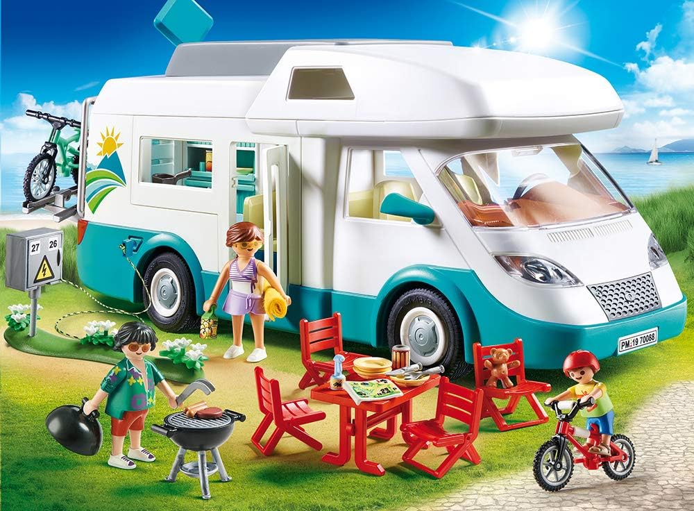 Playmobil Family Camper – Camping Fun for Kids Ages 4+